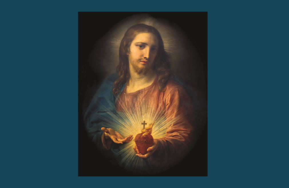 Sacred Heart Icon Display