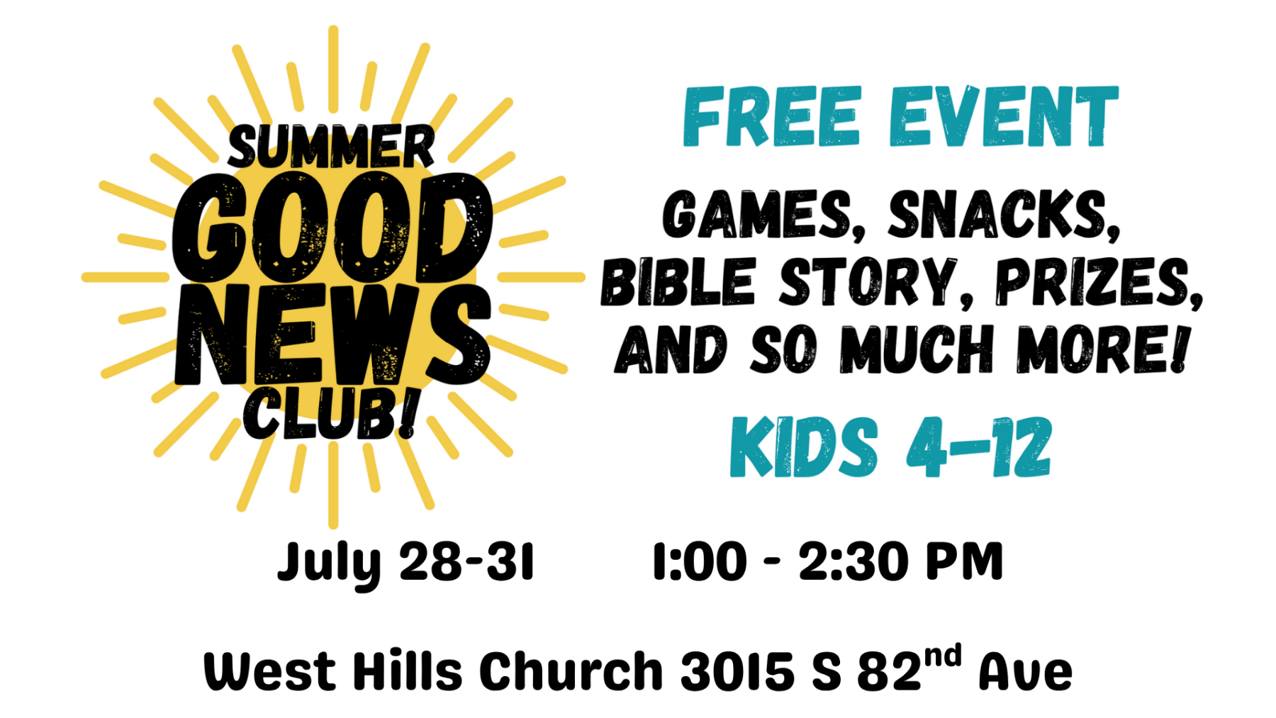 Summer Good News Club