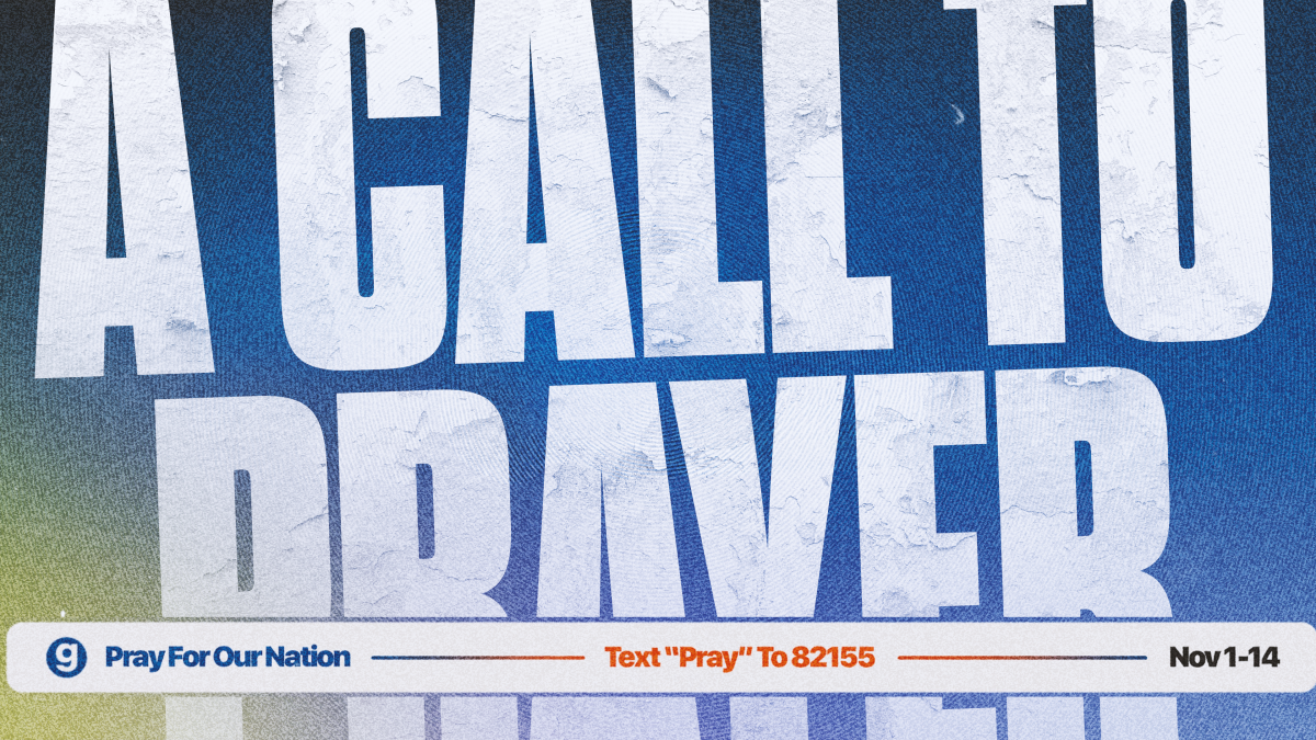 A Call to Prayer: November 1–14