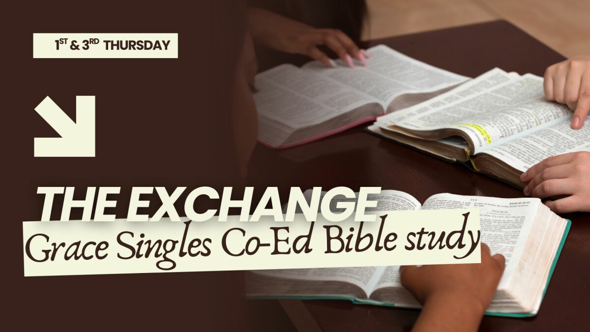 Singles Bible Study 