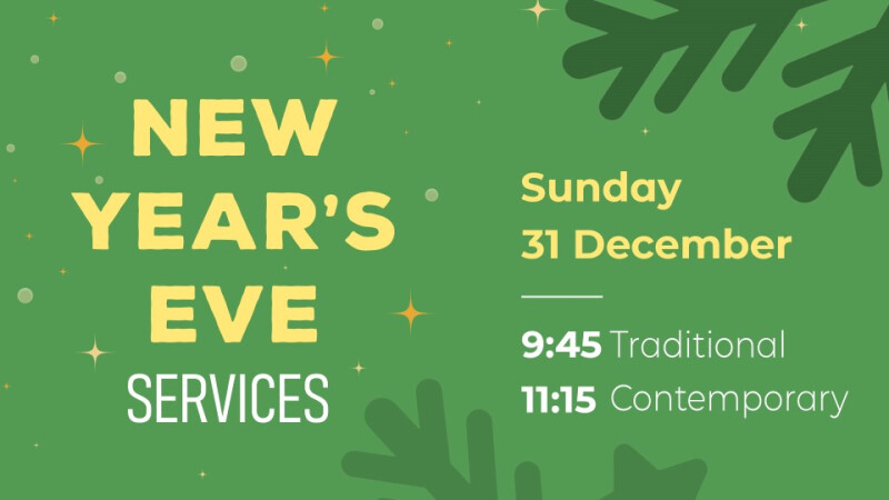 New Year's Eve worship services at Union Church Hong Kong