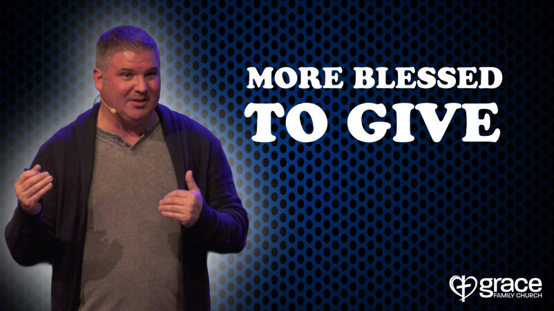 More Blessed To Give