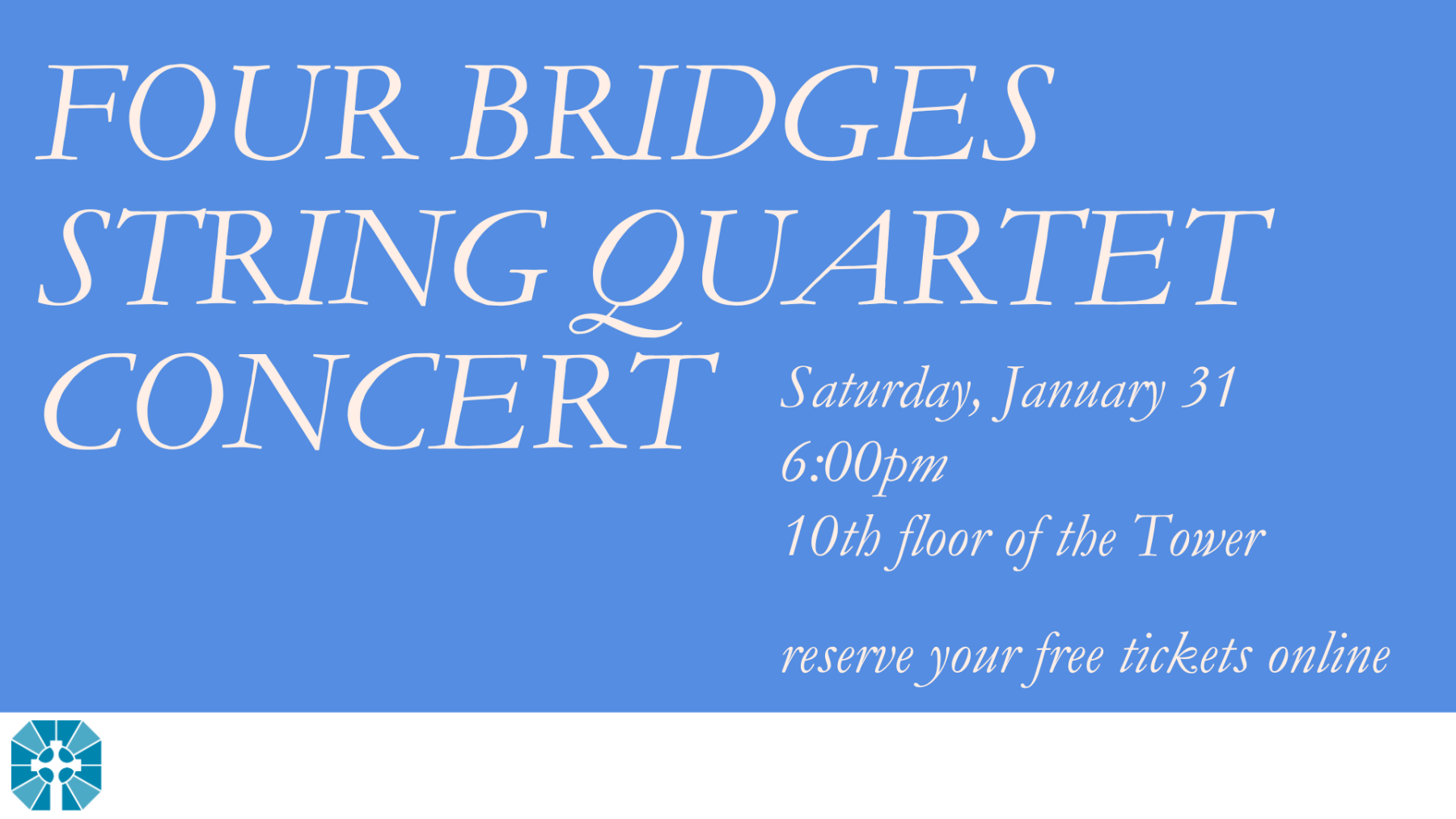 Four Bridges String Quartet: Midwinter Benefit Concert