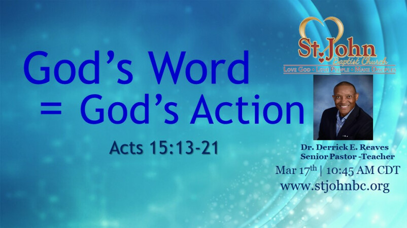 God's Word = God's Action