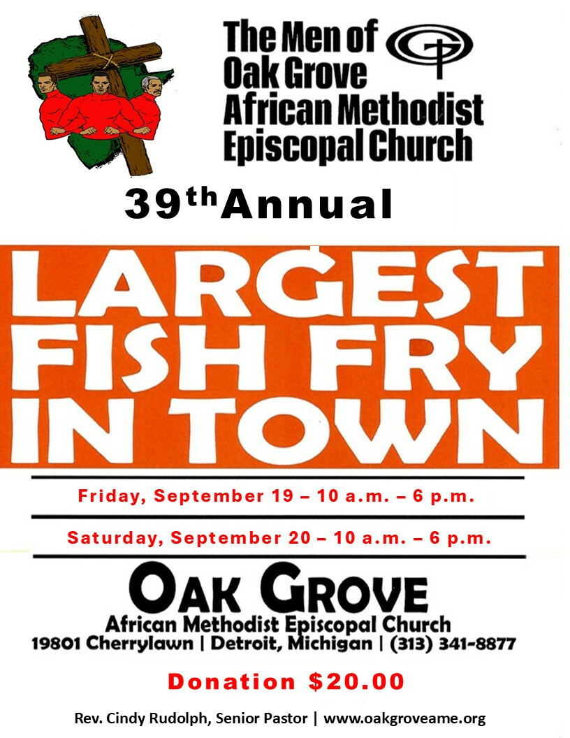 Get Ready...The 39th Annual Master's Men Fish Fry