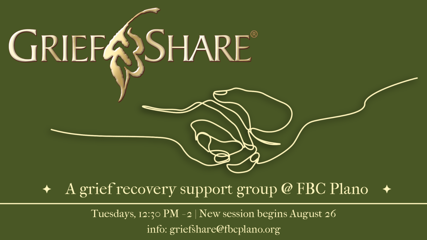 GriefShare Fall 2025 Session