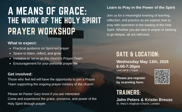 A Means of Grace: Prayer Workshop