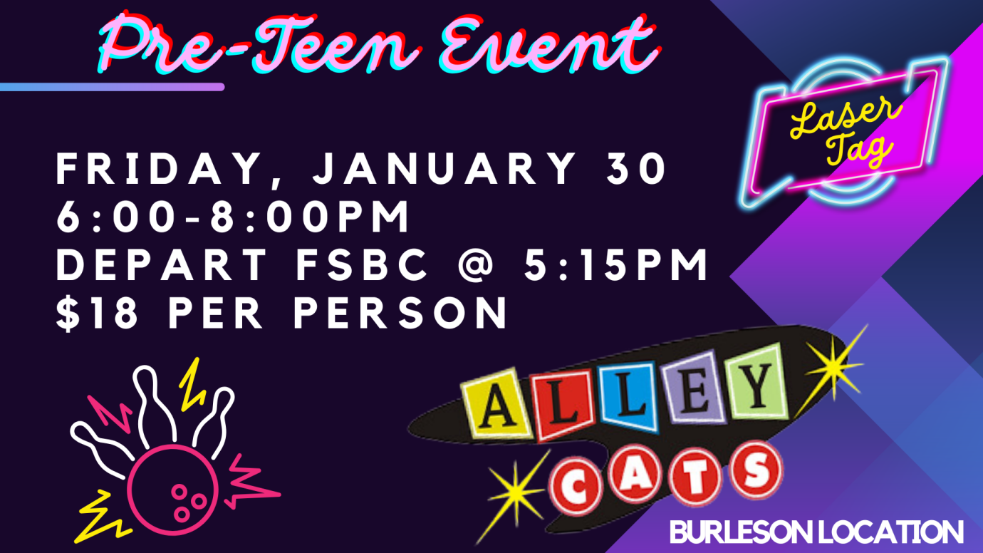 Pre-Teen Event: Alley Cats