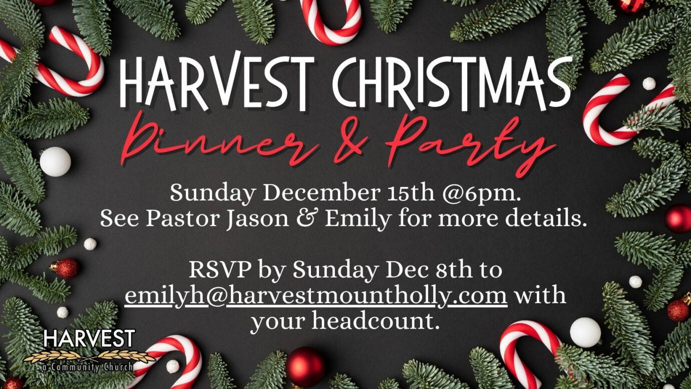 Harvest Family Christmas Dinner and Party