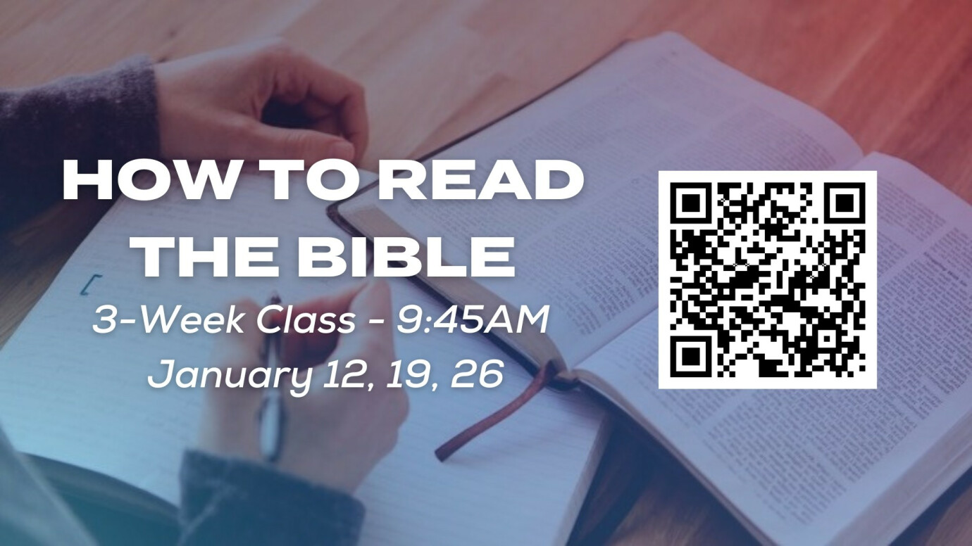 HOW TO READ THE BIBLE