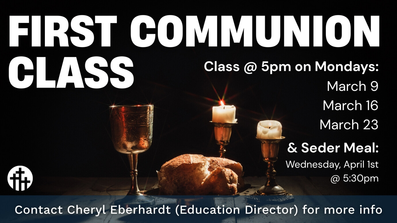 5pm First Communion Class