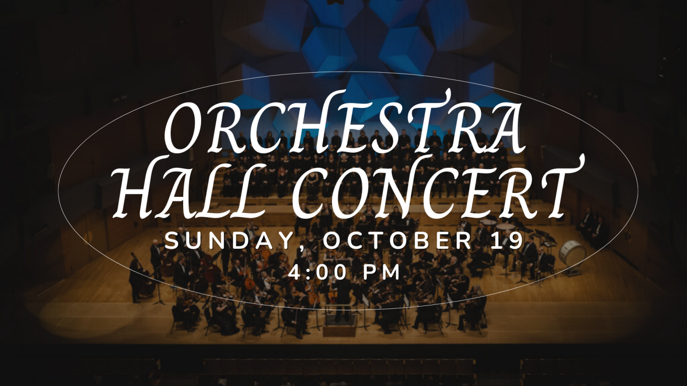 Orchestra Hall Choir Concert