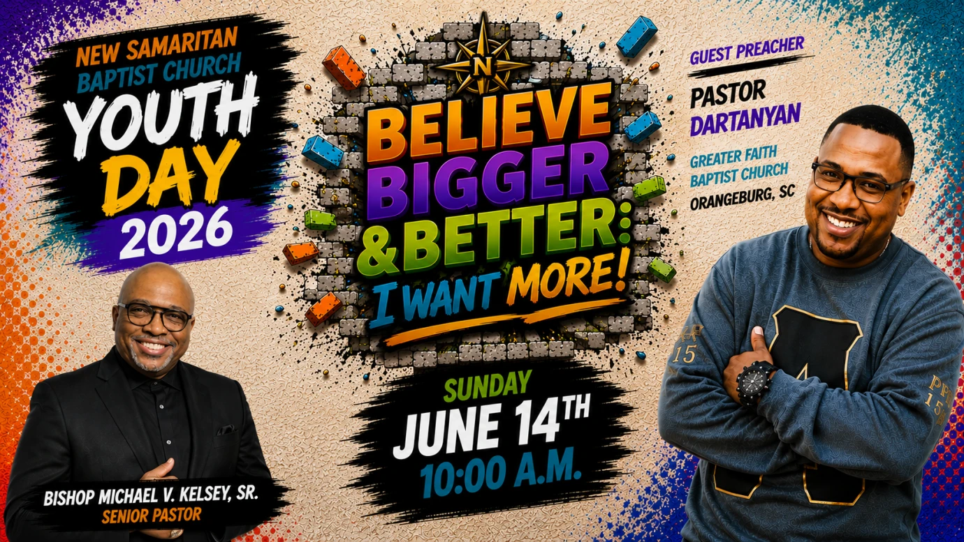 Youth Day 2026 - Believe Bigger & Better: I Want More!