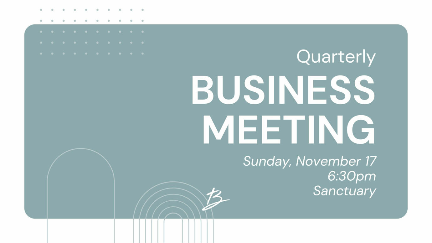 4th Quarter Business Meeting