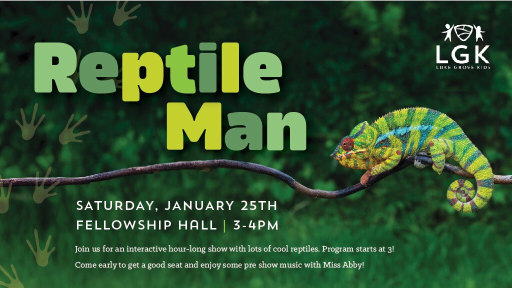 Reptile Man Presentation