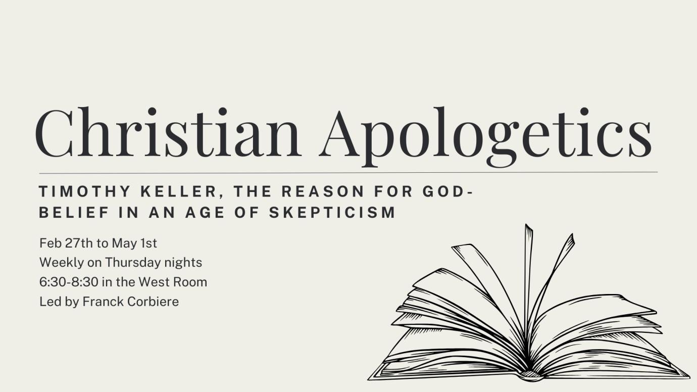 Christian Apologetics Small Group