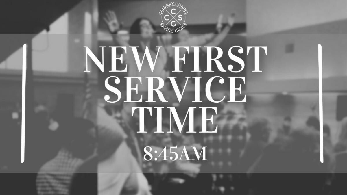 NEW FIRST SERVICE TIME