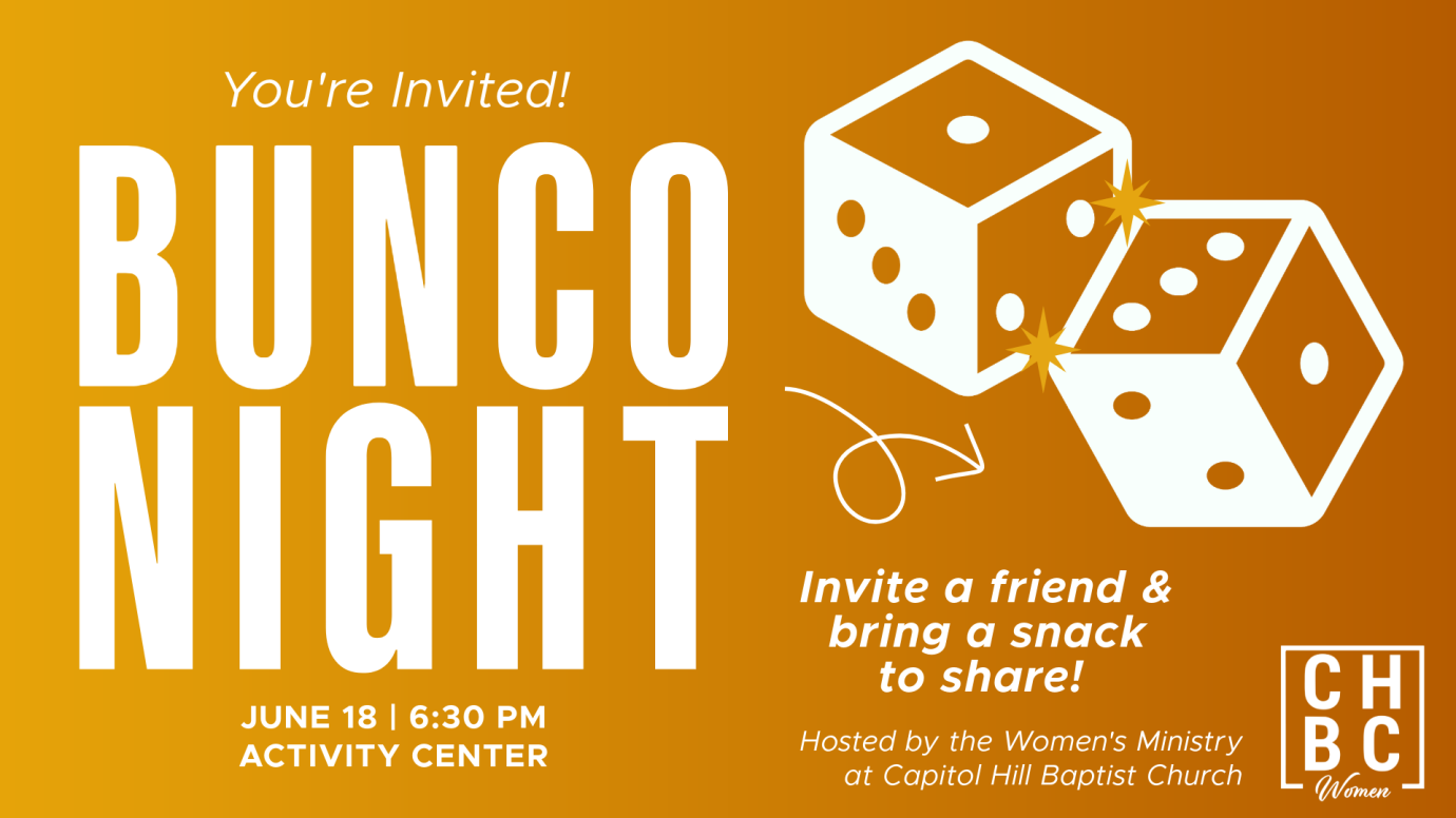 Ladies Bunco Night 
