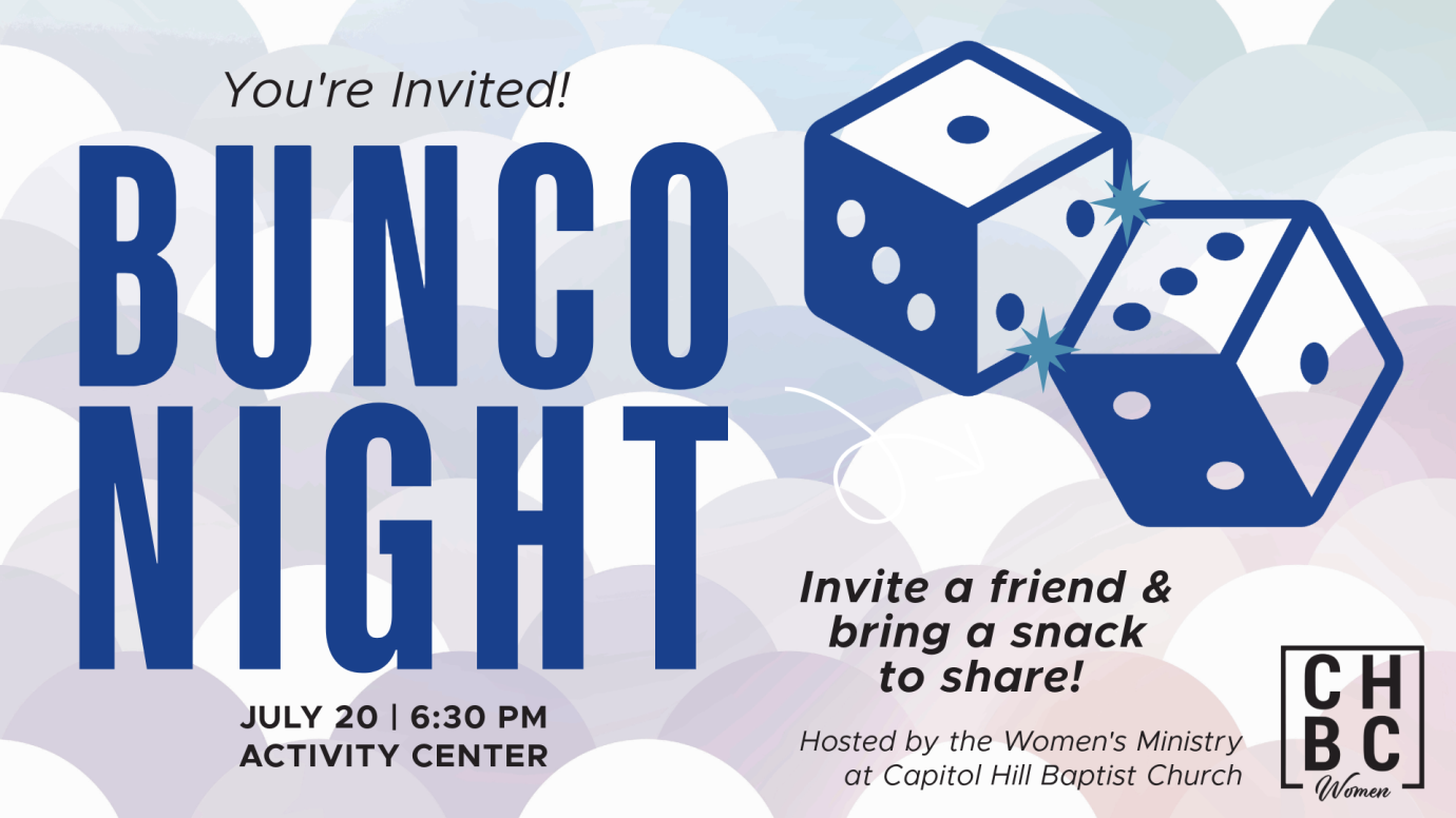 Ladies Bunco Night