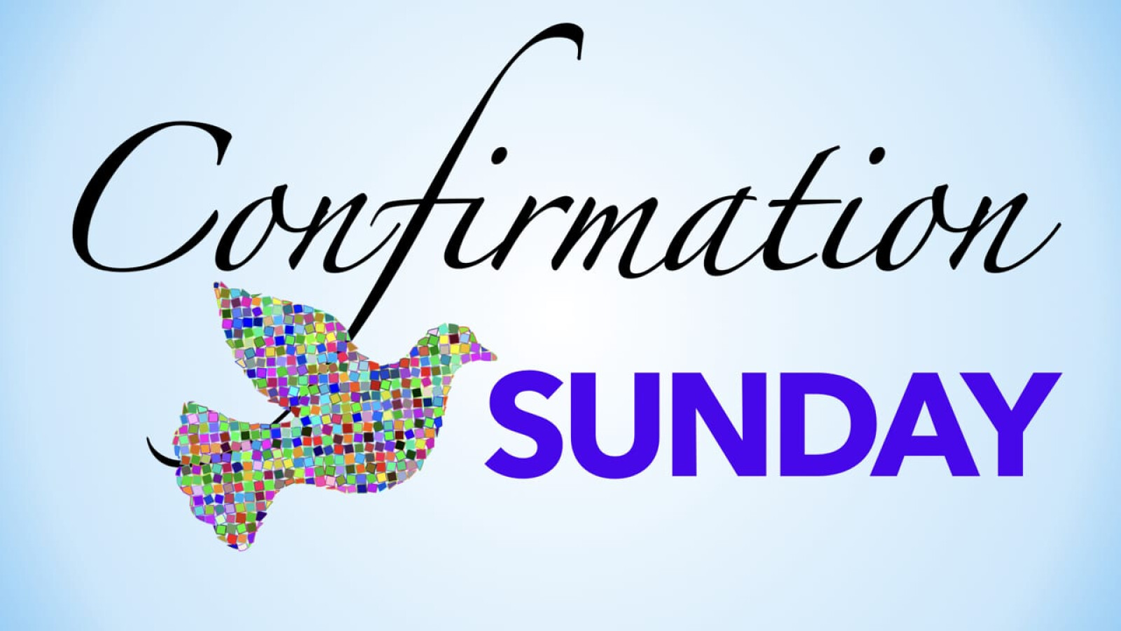 Confirmation Sunday