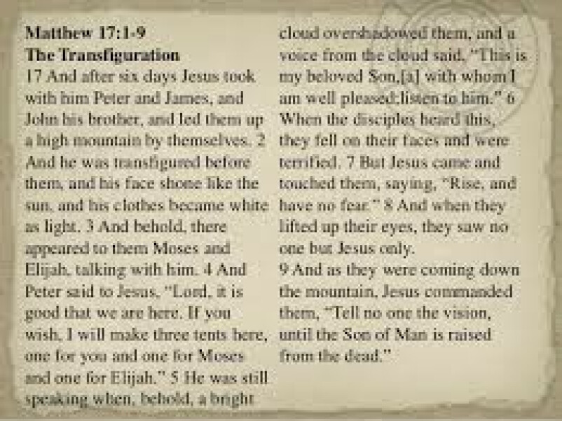 Changed to Listen, Not Fear, and See Only Jesus
