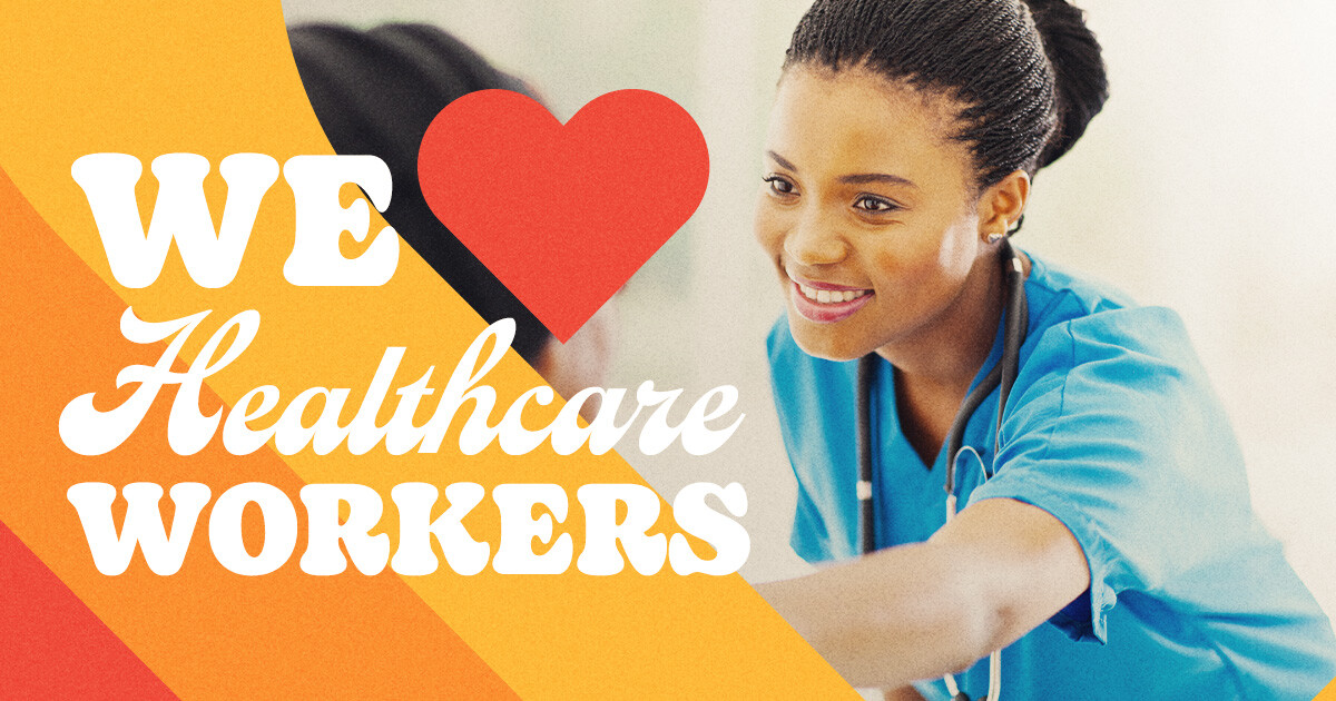 Join us for a special weekend as we honor all that healthcare workers do to serve our community. If you know a nurse, doctor, x-ray tech, or anyone working in the healthcare field - please grab an invite in the lobby and invite them to attend!
