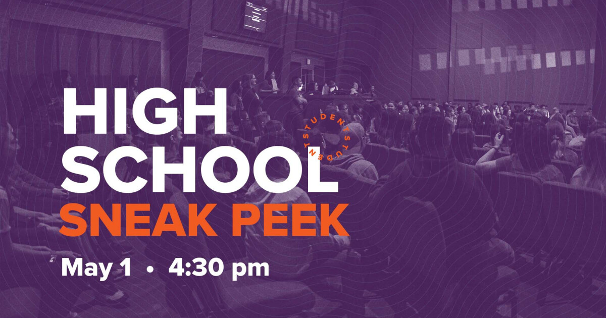 Incoming 9th graders! We just can’t wait for next school year to meet you, so we want to invite you and your leaders join us for a sneak peek of CP Student Ministry on May 1st before the 6pm services. Join us at 4:30pm in B102 for...