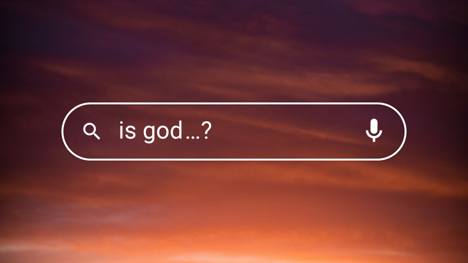 Is God...?