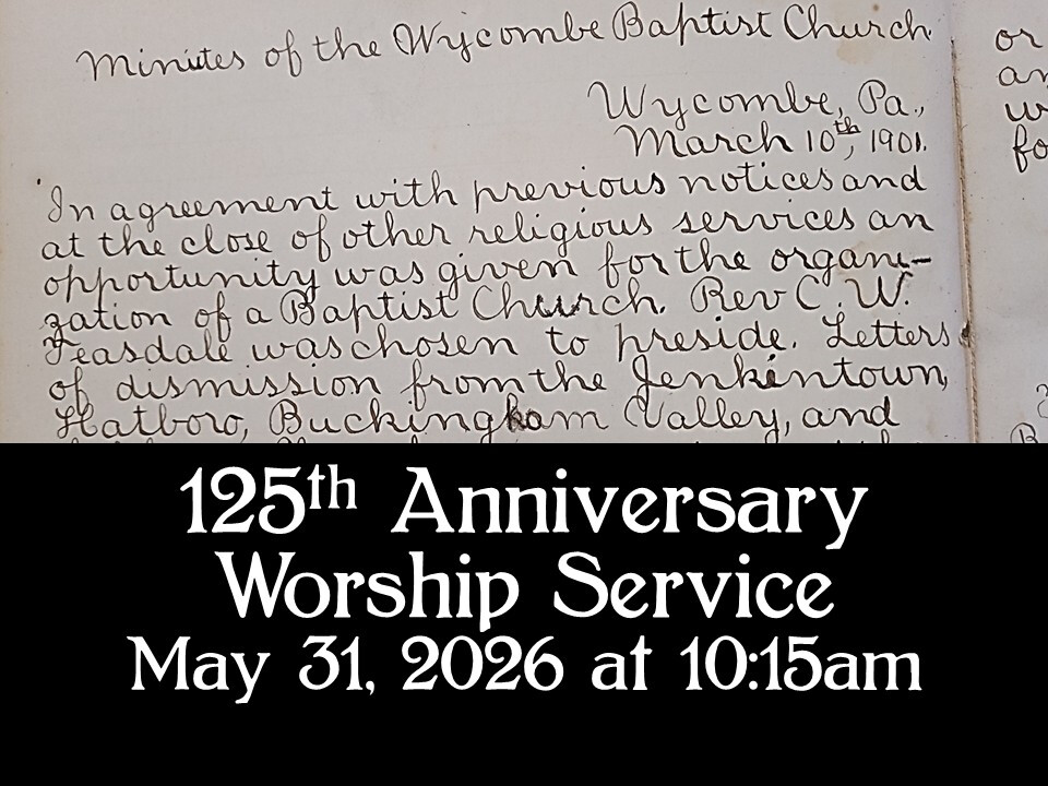 125th Anniversary Service