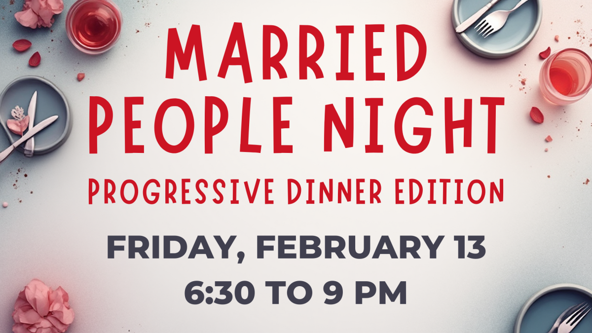 Married People Night-Progressive Dinner Edition
