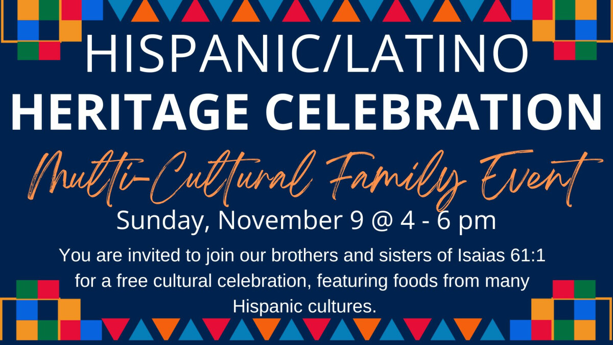 4:00 PM - Hispanic/Latino Heritage Celebration/Celebración de la Herencia Hispana/Latina 