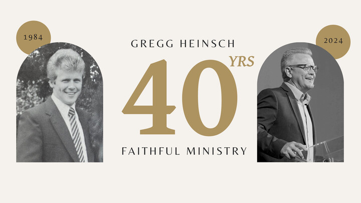 Celebrating 40 Years of Faithful Ministry