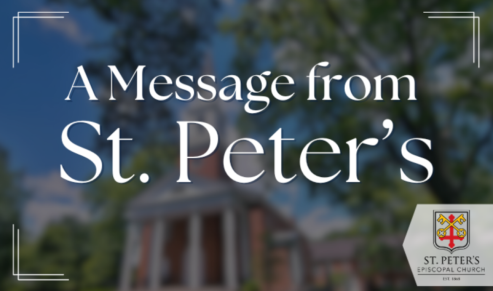 St. Peter's Response to Recent Political Violence