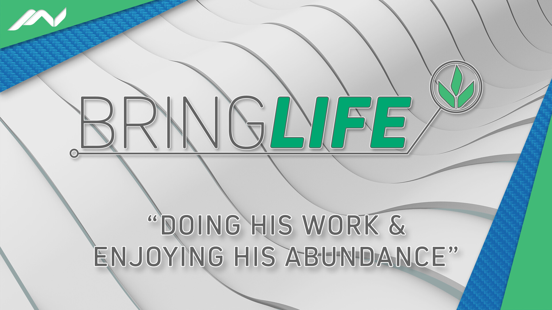 Doing His Work & Enjoying His Abundance (Audio) episode artwork