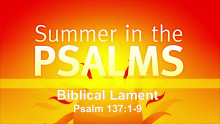 Biblical Lament