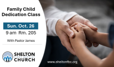 Family / Child Dedications