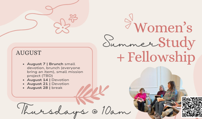 Women's Bible Study - Thursdays 10:00 AM