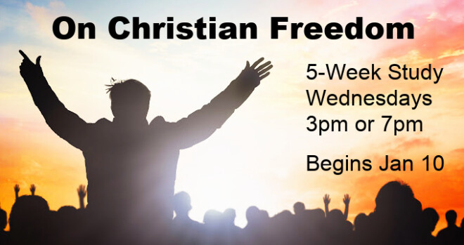 3pm and 7pm On Christian Freedom