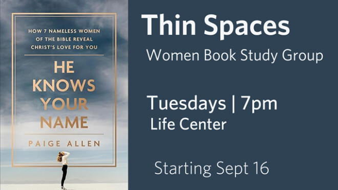 7pm Thin Spaces Women's Study