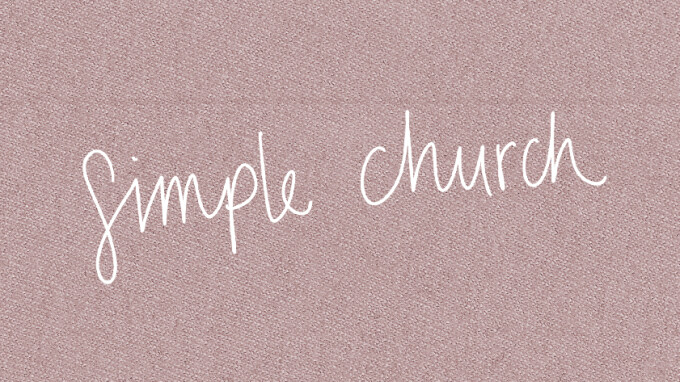 Simple Discipleship