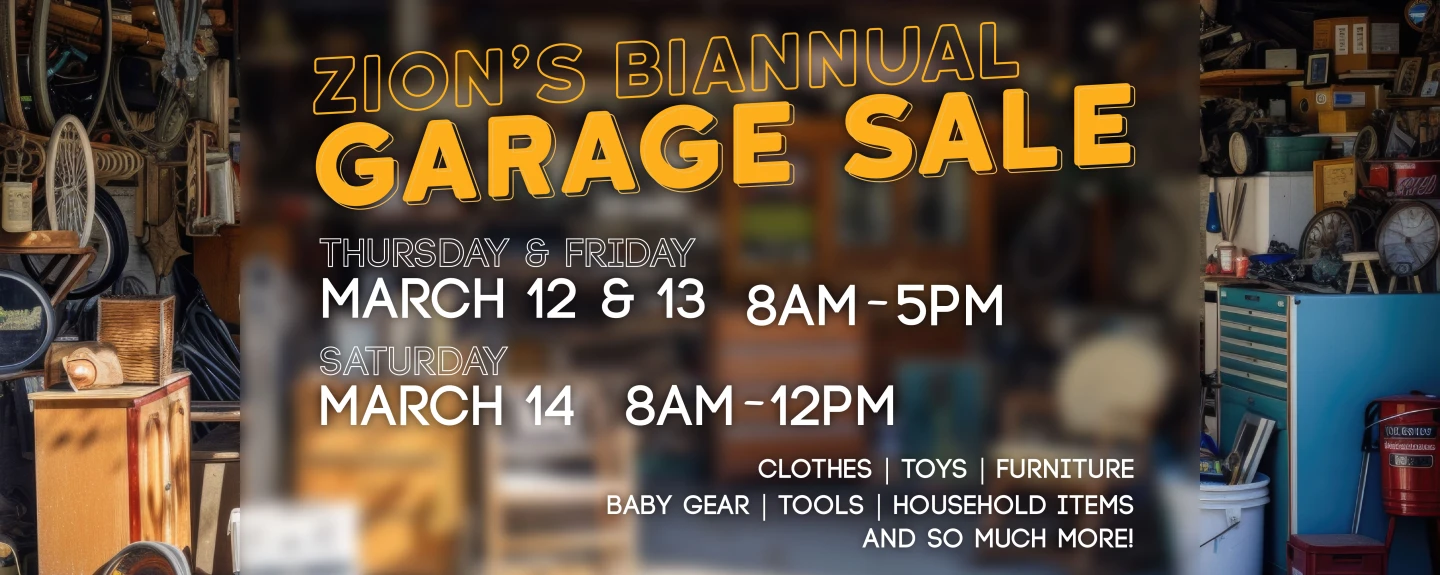 2026 Spring Garage Sale