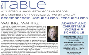 Table Newsletter Dec-Jan-Feb