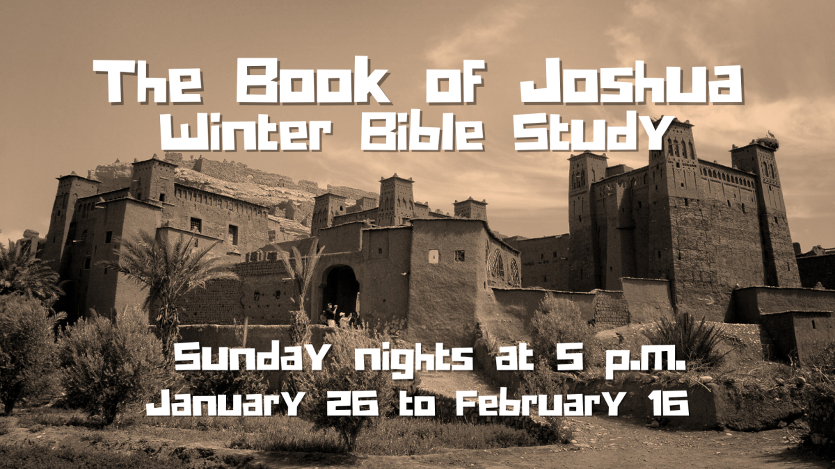 Winter Bible Study - The Book of Joshua