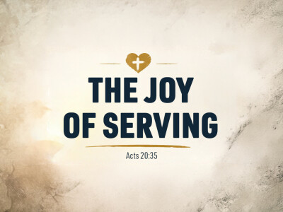 The Joy of Serving