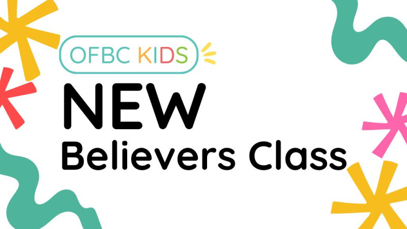 Kids New Believer Class