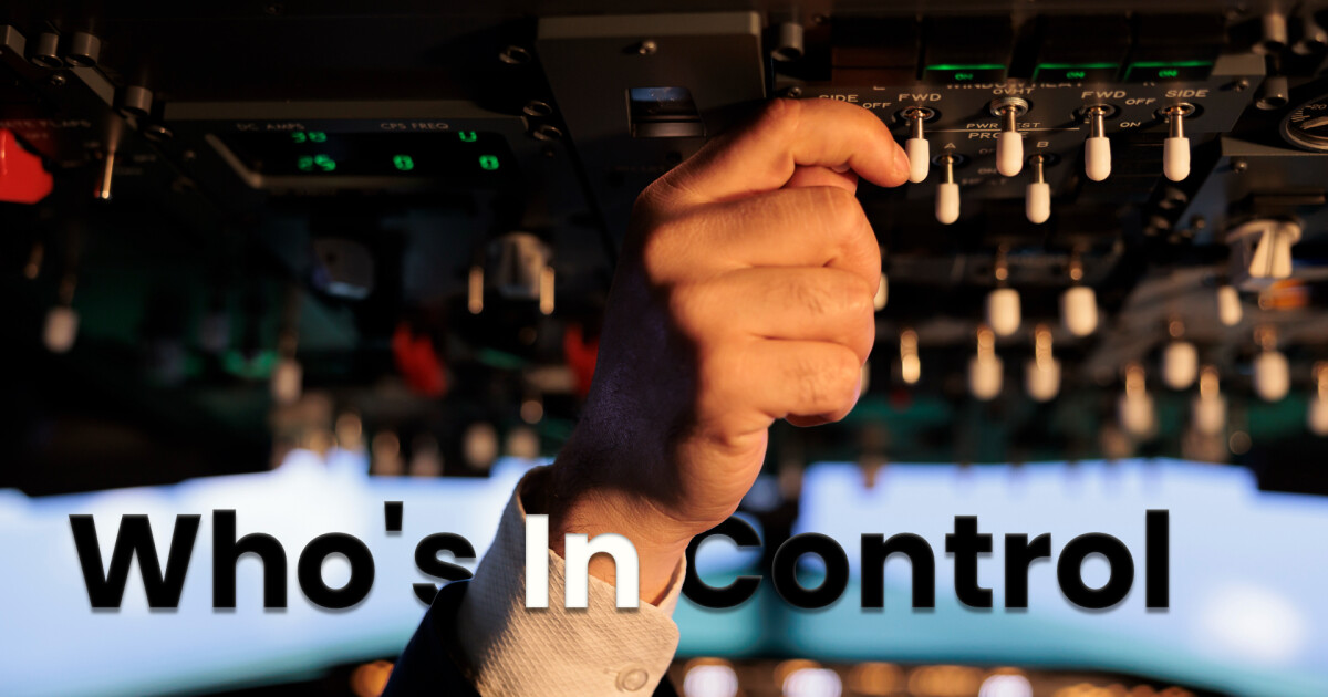 Who's In Control? | Blog | Twickenham Church of Christ