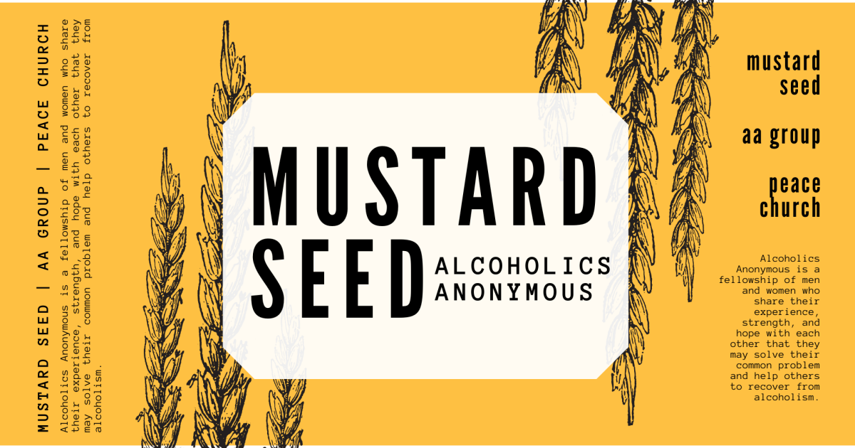 Mustard Seed AA Group Peace Lutheran Church