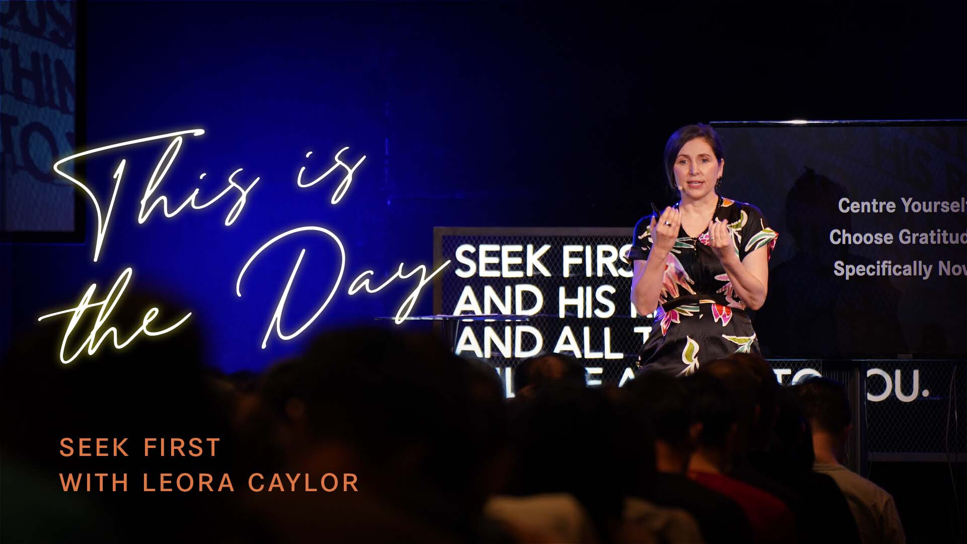 Seek First: This Is The Day (Audio) episode artwork