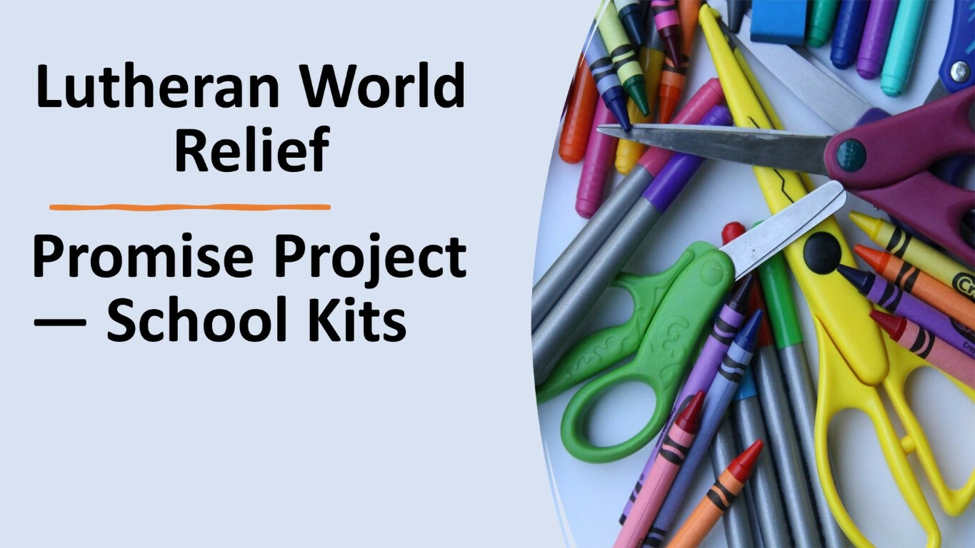 Lutheran World Relief School Kits