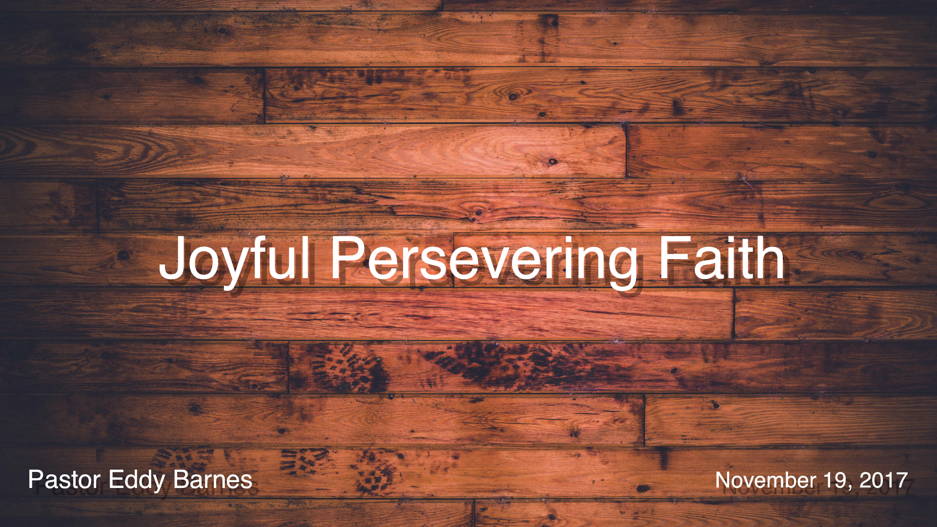 Joyful Persevering Faith episode artwork